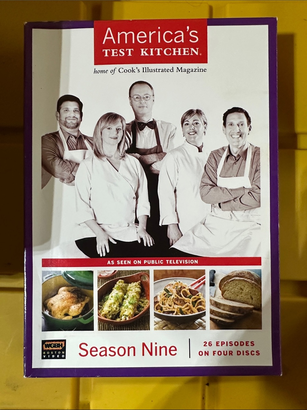 “America’s Test Kitchen” Season 9 DVD’s